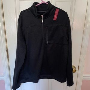 Black quarter zip